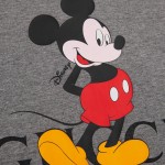 Disney x Gucci oversize T-shirt grey 565806