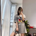 Disney x Gucci oversize T-shirt grey 565806