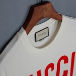 Gucci T-shirt with Gucci lamb white 580762