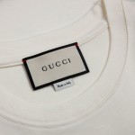 Gucci T-shirt with Gucci lamb white 580762