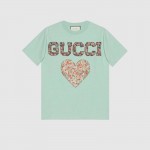 580762 Gucci Liberty T-shirt with patches