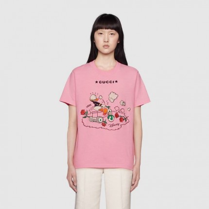 Gucci Disney x Gucci Donald Duck T-shirt 580762 pink