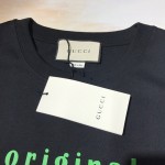 615044 Gucci "Original Gucci" oversize T-shirt with kitten black