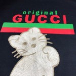 615044 Gucci "Original Gucci" oversize T-shirt with kitten black