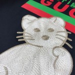 615044 Gucci "Original Gucci" oversize T-shirt with kitten black