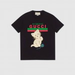 615044 Gucci "Original Gucci" oversize T-shirt with kitten black