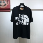 615044 The North Face x Gucci T-shirt Black