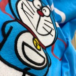 615044 Doraemon x Gucci cotton T-shirt blue