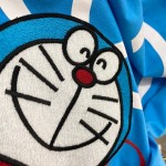 615044 Doraemon x Gucci cotton T-shirt blue