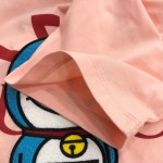 615044 Doraemon x Gucci cotton T-shirt pink