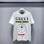 615044 XJDIL Doraemon x Gucci cotton T-shirt Ivory