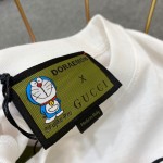 615044 XJDIL Doraemon x Gucci cotton T-shirt Ivory