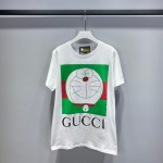 ‎615044 XJDIM Doraemon x Gucci cotton T-shirt Ivory