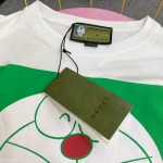 ‎615044 XJDIM Doraemon x Gucci cotton T-shirt Ivory