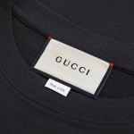 Gucci glitter print T-shirt black 615044