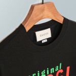 616036 Gucci "Original Gucci" print oversize T-shirt Black