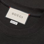 616036 Gucci "Original Gucci" print oversize T-shirt Black