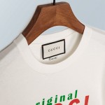 616036 Gucci "Original Gucci" print oversize T-shirt White