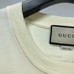 616036 Gucci 'impatient/impotent' print oversize T-shirt