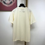 616036 Gucci 'think/thank' print oversize T-shirt