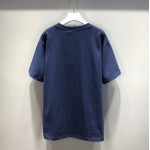 616036 Gucci Interlocking G stripe print T-shirt blue