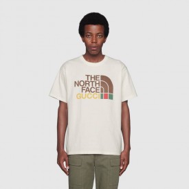 616036 The North Face x Gucci oversize T-shirt