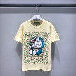 615044 Doraemon x Gucci cotton T-shirt Ivory