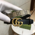 Gucci GG Marmont thin belt 409417 black