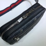 GG Black belt bag 474293 tiger