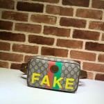 Gucci 'Fake/Not' print belt bag 602695