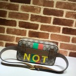 Gucci 'Fake/Not' print belt bag 602695