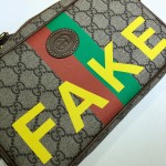 Gucci 'Fake/Not' print belt bag 602695