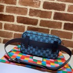 GG Multicolour belt bag 658657 light blue 