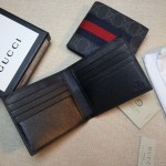 Gucci Web GG Supreme wallet 408827 black