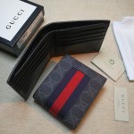 Gucci Web GG Supreme wallet 408827 black