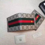 Gucci Web GG Supreme wallet 408827 beige