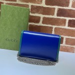 Gucci Dionysus mini chain bag blue 401231