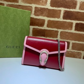 Gucci Dionysus mini chain bag red-pink 401231