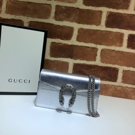 Gucci Dionysus super mini bag silver 476432