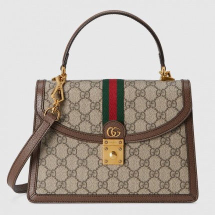 Gucci Ophidia small top handle bag with Web 651055