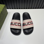 Gucci stripe rubber slide sandal 522884