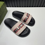 Gucci stripe rubber slide sandal 522884