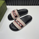 Gucci stripe rubber slide sandal 522884