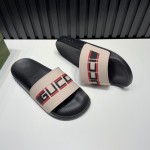 Gucci stripe rubber slide sandal 522884