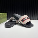 Gucci stripe rubber slide sandal 522884