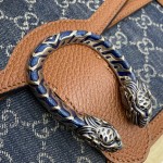 Gucci Dionysus small shoulder bag denim 400249