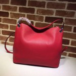 Gucci Soho leather hobo red 408825