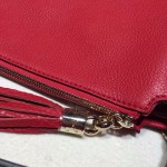 Gucci Soho leather hobo red 408825