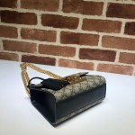 Gucci Padlock small GG bees shoulder bag bee 409487