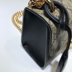 Gucci Padlock small GG bees shoulder bag bee 409487